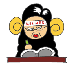 The fear, cute Lal-chan sticker #4770242