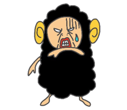 The fear, cute Lal-chan sticker #4770243