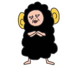 The fear, cute Lal-chan sticker #4770248