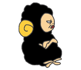 The fear, cute Lal-chan sticker #4770251