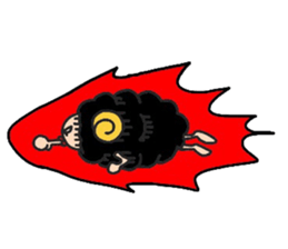 The fear, cute Lal-chan sticker #4770256