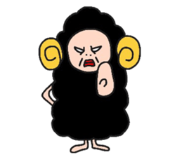 The fear, cute Lal-chan sticker #4770260