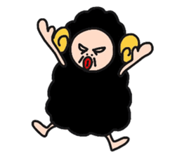 The fear, cute Lal-chan sticker #4770262