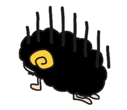 The fear, cute Lal-chan sticker #4770263