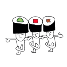 THE SUSHI sticker #4770630