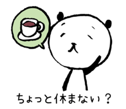 Studying Pandas sticker #4770688