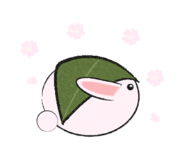 animals of rice cake sticker #4770705