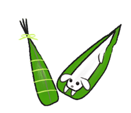 animals of rice cake sticker #4770706