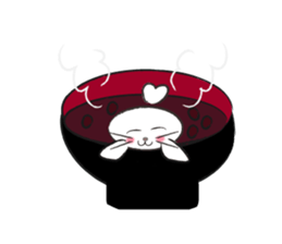 animals of rice cake sticker #4770729