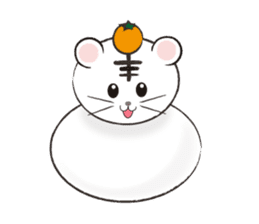 animals of rice cake sticker #4770732