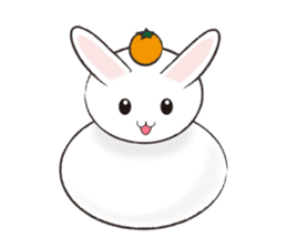 animals of rice cake sticker #4770733