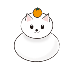 animals of rice cake sticker #4770740