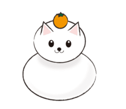 animals of rice cake sticker #4770740