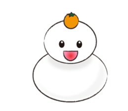 animals of rice cake sticker #4770742