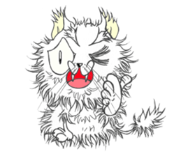 We're middle-aged cats. sticker #4771307