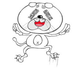 We're middle-aged cats. sticker #4771333