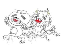 We're middle-aged cats. sticker #4771334