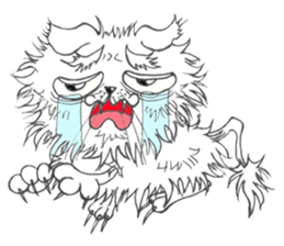 We're middle-aged cats. sticker #4771341