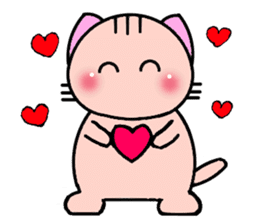 Cute cat, Tarachan of my home. sticker #4771384