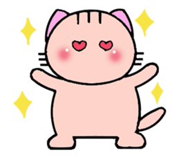 Cute cat, Tarachan of my home. sticker #4771408