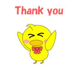 Conversation in the chick English sticker #4772268