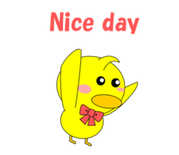 Conversation in the chick English sticker #4772269