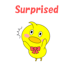 Conversation in the chick English sticker #4772280