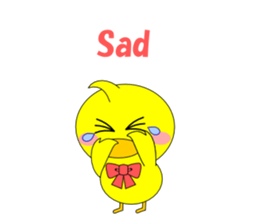 Conversation in the chick English sticker #4772284