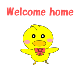 Conversation in the chick English sticker #4772287