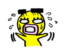 yellow everydey sticker #4772347