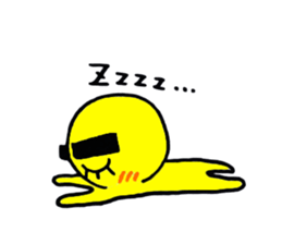 yellow everydey sticker #4772349