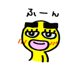 yellow everydey sticker #4772354