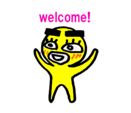 yellow everydey sticker #4772372