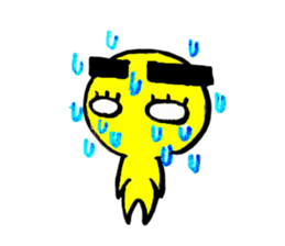 yellow everydey sticker #4772377