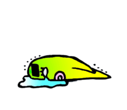 yellow everydey sticker #4772383