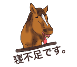 Sticker of horse lovers sticker #4772474