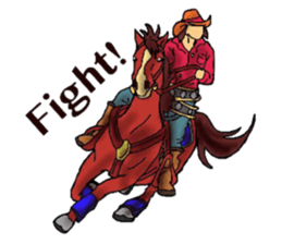 Sticker of horse lovers sticker #4772480