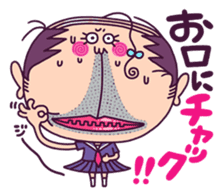 schoolgirl old man "Mr.Yamada" 2 sticker #4772962