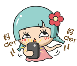 Miu Miu flower and  Mr. Monster II sticker #4773706