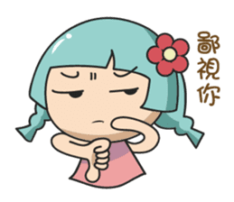 Miu Miu flower and Mr. Monster II sticker #4773712