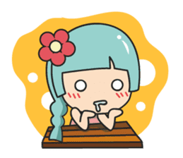 Miu Miu flower and Mr. Monster II sticker #4773718