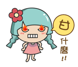 Miu Miu flower and Mr. Monster II sticker #4773719