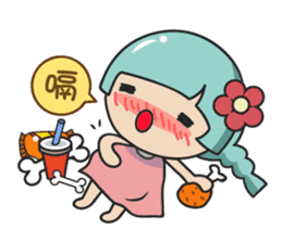 Miu Miu flower and Mr. Monster II sticker #4773720