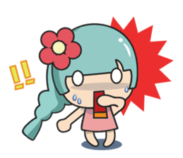 Miu Miu flower and Mr. Monster II sticker #4773721