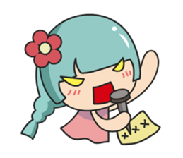 Miu Miu flower and  Mr. Monster II sticker #4773723