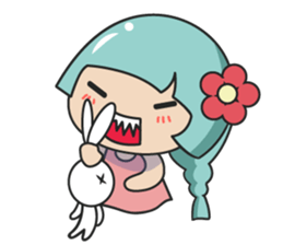 Miu Miu flower and  Mr. Monster II sticker #4773727