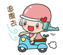 Miu Miu flower and Mr. Monster II sticker #4773728