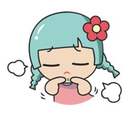 Miu Miu flower and Mr. Monster II sticker #4773729