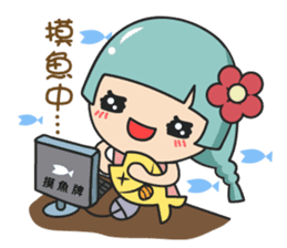 Miu Miu flower and Mr. Monster II sticker #4773730