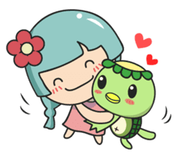 Miu Miu flower and Mr. Monster II sticker #4773731